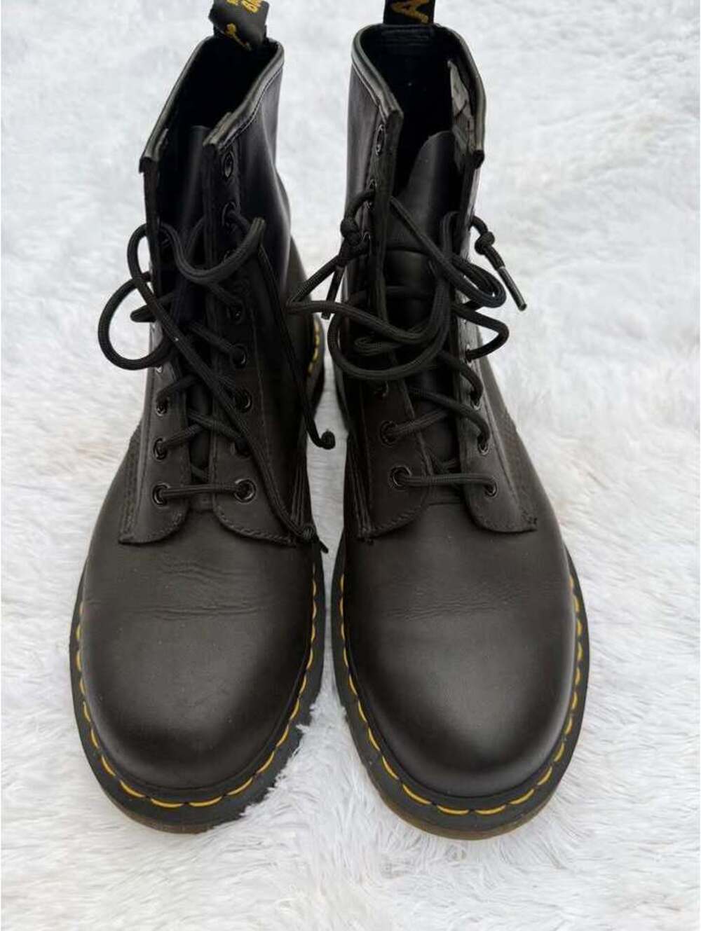Dr. Martens 1460 8-Eye Black Leather Boots men’s size 9, women’s size 10